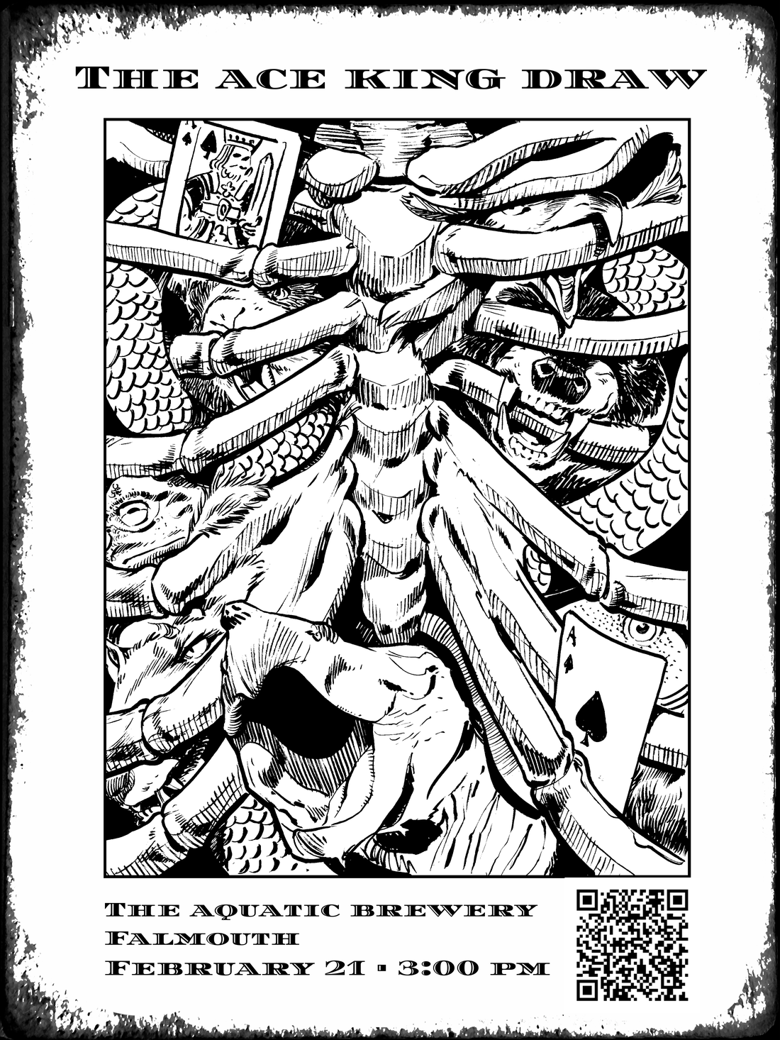 Art provided by local comic book artist CR Florence